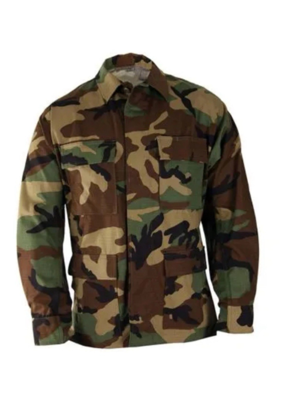 Uniform BDU Coat Camo Shirt Size L USA SHIP Propper